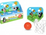 Kleine Mol basketbal – hangende basket met balletje voor aan de deur