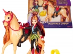 Unicorn Academy Valentina en Cinder – figuur van meisje en eenhoorn met accessoires