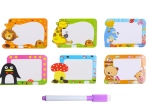 Afschrijfbaar bord met stift