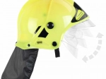 Kinderbrandweerhelm geel KLEIN met lichtgevend effect