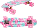Pennyboard met LED-wielen Flowers