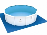 Bestway beschermende onderlegger voor zwembad 488 × 488 cm