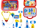 Dokterstas voor kinderen – dokterspeelset met accessoires en lichteffecten