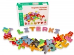 Magnetische houten letters