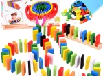 Houten kleurrijke domino 300 stuks Jokomisiada