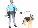 Bruder Bworld politieman met hond