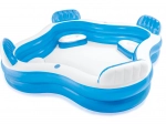 Opblaasbaar tuinzwembad met zitplaatsen 229 × 229 cm INTEX