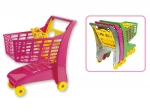 Androni winkelwagen met stoel roze