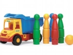 Kantelwagen Multi Truck met kegels