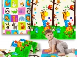 Humbi dubbelzijdige opvouwbare XPE-schuimmat 200 × 180 × 1 cm