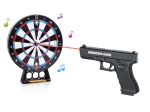 Laserpistool met doelwit
