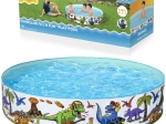Opblaasbaar kinderzwembad Bestway dinosaurus 183 × 38 cm
