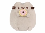 Pluche PUSHEEN met donut 13 cm