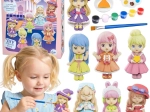 Woopie creatieve set voor gipsafgietsels en schilderen DIY – prinsessen en poppen