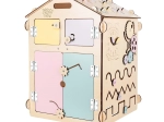 BusyKids activity board huisje pastel