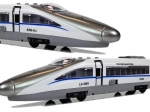 Pendolino-treintje met trekmechanisme wit met geluid en licht