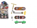 Set van fingerboards en step met schroefbare accessoires
