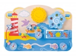 Bigjigs Baby houten motoriekbord zee