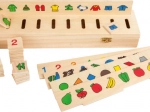 Houten motorische sorteerpuzzel Small Foot