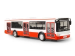 Sprekende autobus in het Tsjechisch 28 cm rood met pull-back, licht en geluid