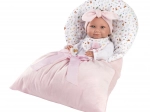 Llorens New Born meisje – realistische pop met volledig vinyl lichaam 40 cm