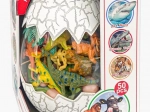 Plejo groot dinosaurus-ei – set met figuren en accessoires (50 stuks)