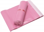 Roze poly mailers A3 310 × 420 mm, zelfklevend, 50 stuks