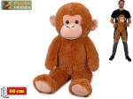 Pluchen aap 80 cm Plush Friends lichtbruin