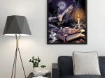 Diamantschilderen 5D uil 30 × 40 cm - 1 stuk