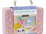 Petit Collage creatieve koffer – briefpapier-set met dieren