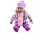 Babypop meisje met winterkleding - 1 stuk