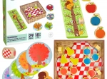 Woopie Green Eekhoorn in de boomgaard – coöperatief familiespel van hout