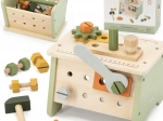 Viga PolarB mini werkbank 2-in-1 houten gereedschapsset