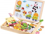 Bino Farma magnetisch bord met puzzels - 102 stuks