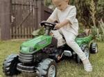 Woopie traptractor Farmer GoTrac Maxi met aanhanger en stille wielen