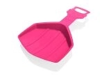 Kinder sneeuwglijder Clown plastic slee-schop