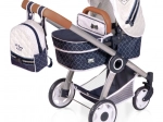 opvouwbare poppenwagen 3-in-1 met rugzak top collection 70 cm