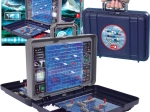 Familie strategisch spel Schepen in koffer BITWA MORSKA 5+