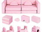 Opvouwbare modulaire kinderbank voor 2 kinderen, 10 kussens ECOTOYS