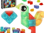 Magnetische bouwset met lichtgevende 3D-blokken 32 stuks