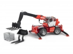Bruder telescooplader MANITOU MRT 2150 met accessoires 1:16