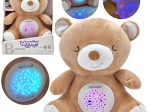 Woopie Baby pluche beertje met projector en slaapliedjes 2-in-1