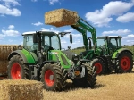 Puzzel SCHMIDT – tractoren FENDT 724 Vario en FENDT 716 Vario, 100 stukjes