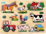 Small Foot houten puzzel Boerderij
