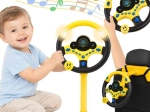 Woopie interactieve kinder-stuur met licht geel - 1 stuk