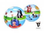 Rubberen bal MOLLETJE EN VRIENDEN 12 cm