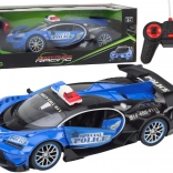 RC politiewagen op schaal 1:12, blauw