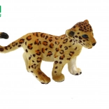 Beeldje van een leopardwelp 5,5 cm