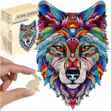Houten puzzel KRUZZEL – wolf 170 stukjes
