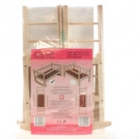 Houten wiegje voor poppen